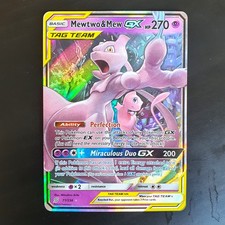 Mewtwo & Mew GX Unified Minds 71/236 Ultra Rare NM Pokemon Card picture
