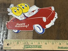 Vintage Style Esso  Gasoline Gas Oil Enamel Advertising Porcelain  Sign picture