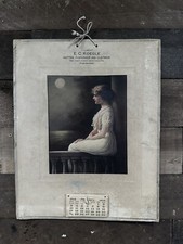 Antique 1915 E.C. Koegle Hatter, Furnisher & Clother Calendar Cleveland Ohio picture