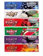 6x Juicy Jay's Rolling Papers Flavored KING SIZE Variety Bundle #3 FREE SHPN picture