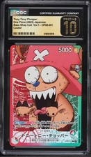 2025 ONE PIECE JAPANESE LIMITED CARD COLLECTION VOL.1 TONY TONY CHOPPER CGC 10 picture