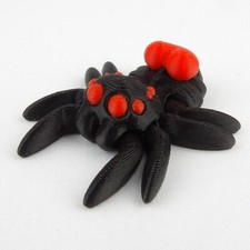 Valentine Heart Spider - 3D Printed Articulated Toy - Cute Multicolor Gift Idea picture