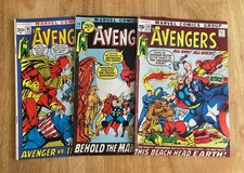 Run of *3* 1971 *Neal Adams Key* AVENGERS #93 (FN+), 94, 95 (FN) picture