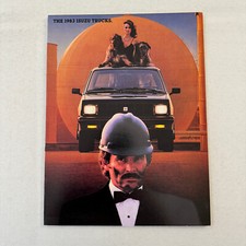 1983 Isuzu Pickup Truck Sales Brochure Catalog 4x4 picture