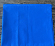 Quilt Craft Fabric 100% Cotton Blue Solid Material 44 x 36 DIY Project Sewing picture