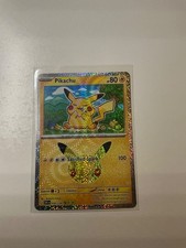 Pikachu 050/128 30th Celebration Pokemon TCG NM EN picture
