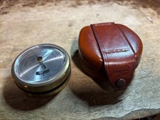 Vintage Brass German BARIGO Barometer w/ Altitude Adjust Hand Held picture