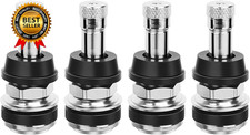 TR416 Valve Stem 4 Pack Premium Metal Tire Valve Stems for Tubeless Tires... picture