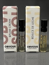 Obvious Dulce de Leche &1xPlum Cream  1.5ml / 0.05 fl oz.set 2 Samples picture
