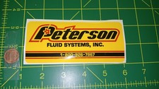 PETERSON Sticker / Decal  ORIGINAL OLD STOCK picture