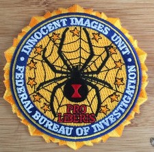 FBI Innocent Images Unit - Crimes Against Children TF Genuine *Kokopelli Patch* picture