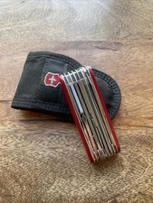 Victorinox Champion C 1.6783 Swiss Army Knife 91mm 1986-90 W/ Sheath Vintage picture