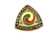 Vintage 1940's AMA American Motorcycle Association Membership PIN picture