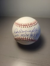 Dale Murphy Autographed Signed Baseball - MLB Braves Phillies 2x MVP - w/JSA COA picture