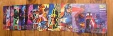 Vintage 1995 Marvel Masterpieces Emotion Gold Signature Series Lot Of 14 Cards picture