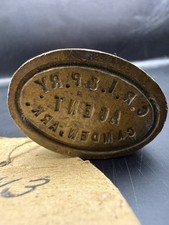 Chicago Rock Island & Pacific Railway Agent  Wax Seal Stamp Camden Arkansas picture