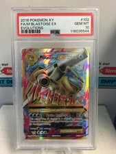 2016 Pokemon XY Evolutions M Blastoise EX  #102/108 Full Art PSA 10 GEM MINT picture