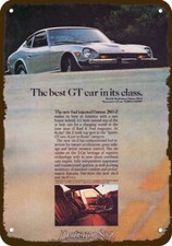 1975 DATSUN 280Z GT Sports Car Vintage-Look DECORATIVE REPLICA METAL SIGN picture