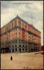 Postcard WI Milwaukee Wisconsin Pfister Hotel c1907 B15 picture