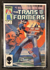 Transformers #1 Marvel Comics 1984 1st Print NM, Toploader Included picture