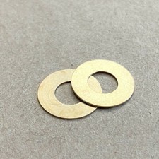 2pcs Phosphorous Bronze Washer Set For Spyderco Paramilitary 2 & Para 3 picture