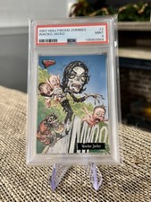 2007 Topps Hollywood Zombies Michael Jackson #2 PSA 9 MINT Wacko Jacko picture