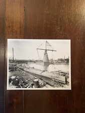 1912 USS G-4 SS-26 Submarine Official U.S. Navy Yard Photograph picture