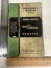 Vintage John Deere Model R Operator’s Manual 1952 picture