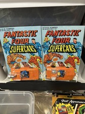 RARE Vintage 1970S Fleetwood Fantastic Four Supercars Mr. & Mrs. Fantastic 2 pcs picture