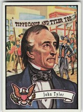 1952 Bowman U.S. Presidents (R701-17) #13 John Tyler NON_SPORT picture