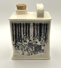 Kopots Ceramic Maple Syrup Container with Handle & Cork Stopper Made in Vermont picture