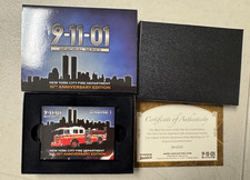 FDNY 10th Anniversary Edition Collectible Card Set 9-11-01 Memorial Series picture