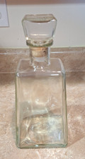 Vintage Cuervo 1800 Reposado Tequila EMPTY Bottle with Stopper 750ml Decanter picture