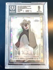 2023 Topps Disney 100 year of Wonder Baloo 100 Yr Diamond Refractor# /100 BGS 9 picture