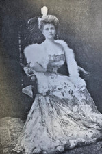 1908 Vintage Magazine Illustration Mrs. Nathaniel Franklin Emmons of Boston picture