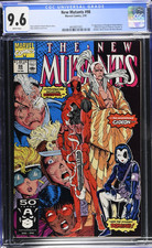 New Mutants #98 CGC 9.6  1st Deadpool (9.8 potential with press) picture