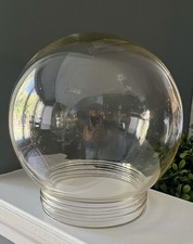Vintage Threaded Industrial Light Globe 5.5 Inch Opening picture