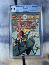 The Joker #4 CGC 9.0 Green Arrow & Dinah Lance Appearance DC Comics 1975 (MS) picture