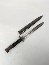 Mexican m1912 Mauser Short Sword w/ Scabbard for 7mm Mfg 1912-13 & Crest OE WG picture