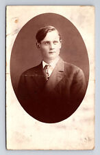 RPPC Portrait of Ben Yelthoff Felthoff Delphi IN Postcard picture