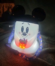 Disneyland Halloween 2025 Mickey Mouse Ghost Popcorn Bucket Light Up NEW picture