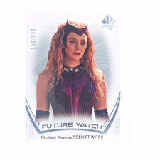 Upper Deck 2024 Marvel Studios S1 Future Watch FW-2 WandaVision Olsen 636/999 picture
