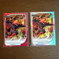 Upper Deck DC Platinum Superman Earth-22 #143 Red Rainbow & Rainbow 2 Card Lot picture
