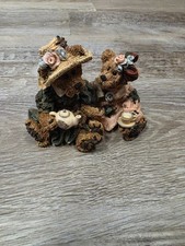 Boyds Bears & Friends Collection Emma & Bailey Afternoon Tea Bear Figurine #2277 picture