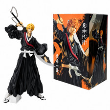 Bleach Ichigo Kurosaki 8.27 in PVC Figure Shinigami Sword Anime Display picture