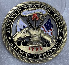 * 10 Pieces  US Army Core Values Collectible Challenge Coin Army Strong 1775 picture