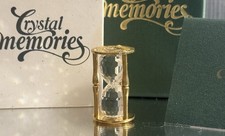 Swarovski Crystal Memories Hourglass W BOX SLEEVE & Booklet MINT Retired Vintage picture