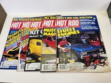 Lot Of 5 1981 Hot Rod Magazine Automotive Apr Aug Oct Nov Dec picture