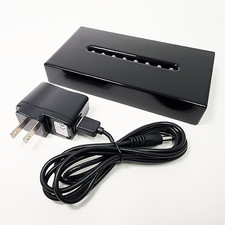 Gloss Black LED Lighted Display Base for Crystal Glass Acrylic Awards - USB/AC picture