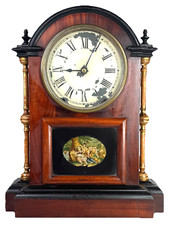 Seth Thomas Cincinnati City Series Mantle Clock Fully Serviced picture